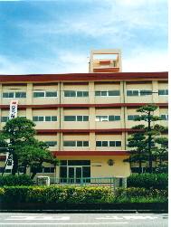 Front view of our school